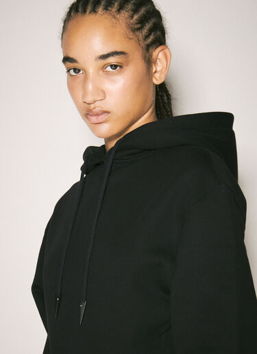 플리스 후드 바디수트  Mugler 플리스 후드 바디수트  블랙 mug0258014