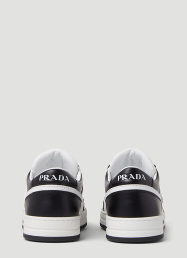 Prada 모노크롬 다운타운 스니커즈 화이트 pra0250012