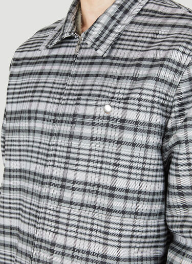 Lanvin 格纹夹克 灰色 lnv0151016