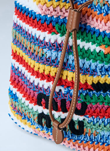 LN-CC® - Miu Miu: Crochet Pouch Bag - Multicolor Miu Miu Crochet Pouch Bag Multicolor miu0264211