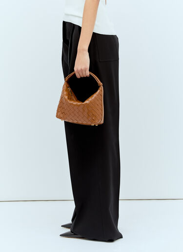Bottega Veneta Mini Wallace Shoulder Bag Brown bov0256003