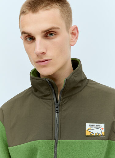 Human Made Fleece Jacket Green hmd0155004