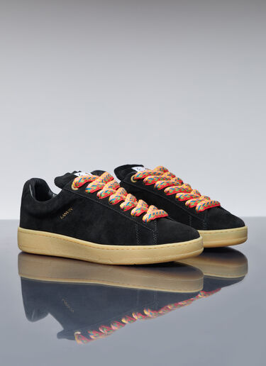 Lanvin Lite Curb Low-Top Sneakers Black lnv0155013