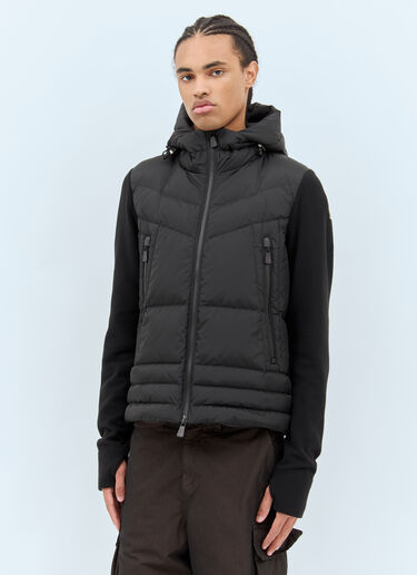 Moncler Grenoble Padded Zip-Up Jacket Black mog0158006