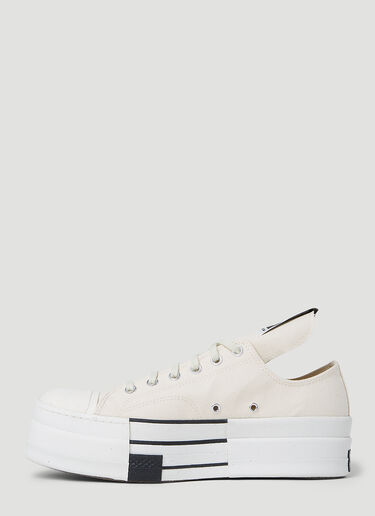 Rick Owens DRKSHDW x Converse Chunky Sole Low Top Sneakers Natural dsc0354003
