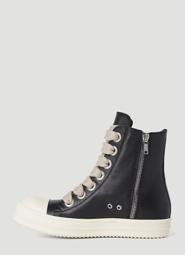 Rick Owens High Top Sneakers Black ric0152013
