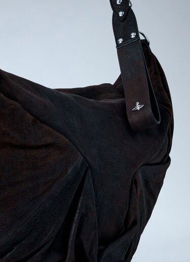 Vivienne Westwood Medium Agnes Shoulder Bag Brown vvw0163013