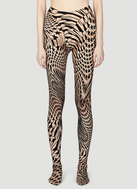 The North Face Graphic Print Tights Black tnf0252044