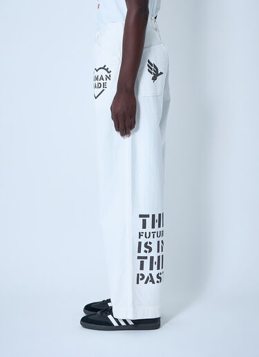 HUMAN MADE 세일러 팬츠  화이트 hmd0161015