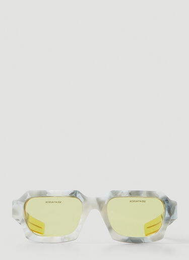 ACW* x RETROSUPERFUTURE Caro Marbled Sunglasses Yellow acs0148001
