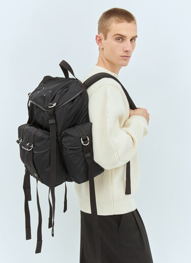 Maison Margiela High Tech XL Backpack Black mla0158015