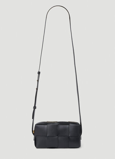 Bottega Veneta Small Cassette Shoulder Bag Black bov0253057