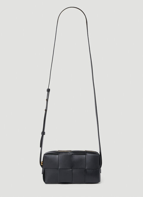 Saint Laurent Small Cassette Shoulder Bag Black sla0244035
