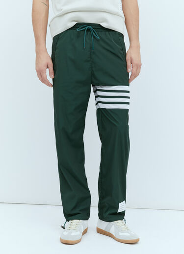 Thom Browne Four-Bar Track Pants Green thb0154002