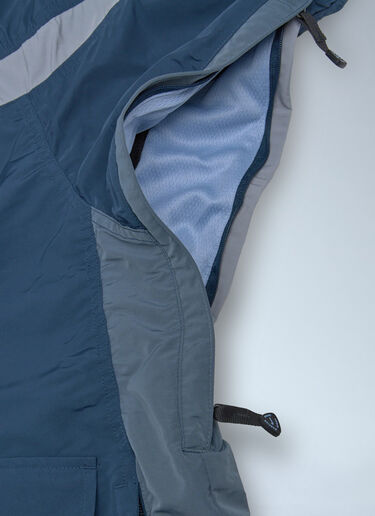 Nike x Martine Rose Logo Motif Hooded Zip-Up Sweatshirt Navy nik0362113