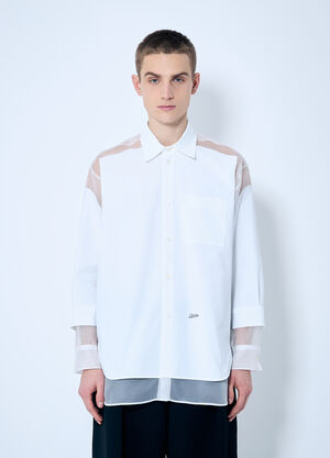 Walter Van Beirendonck Body Morphing Shirt Light Blue wlt0160006