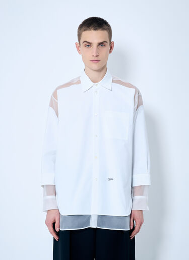 Jean Paul Gaultier Body Morphing Shirt White jpg0159005