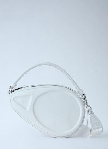 Runway Leather Racket Bag Lacoste Runway Leather Racket Bag White lac0364004