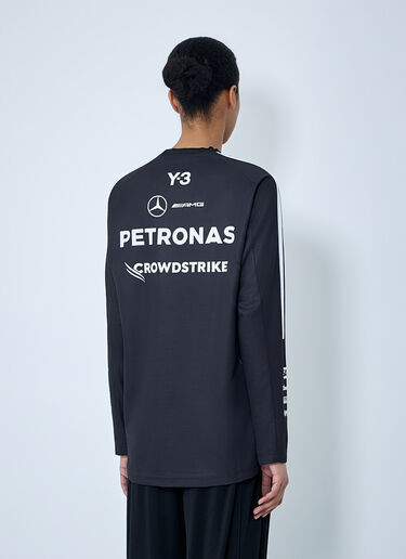 Y-3 MERCEDES Graphic Long Sleeve Jersey Black yyy0364067