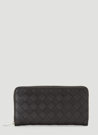 Bottega Veneta Zip-Around Wallet Black bov0142030