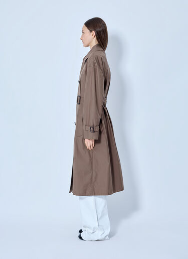 LN-CC® - Max Mara: Classic Cotton Trench Coat - Brown Max Mara Classic Cotton Trench Coat Brown max0265301
