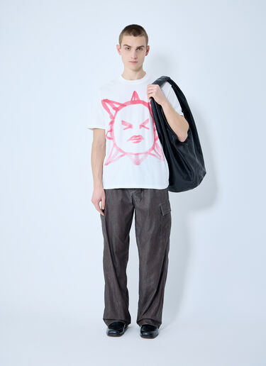 Our Legacy Squinting Sun T-Shirt White our0160004