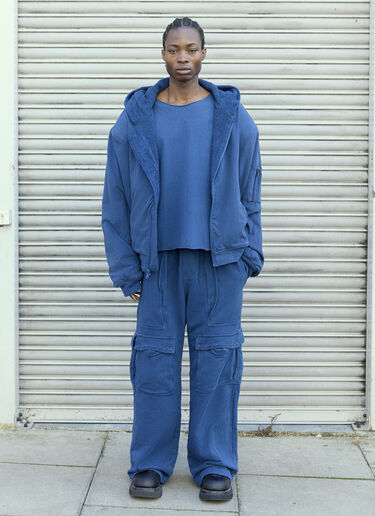 GREG ROSS カットオフ タンクトップ  ブルー grr0157004