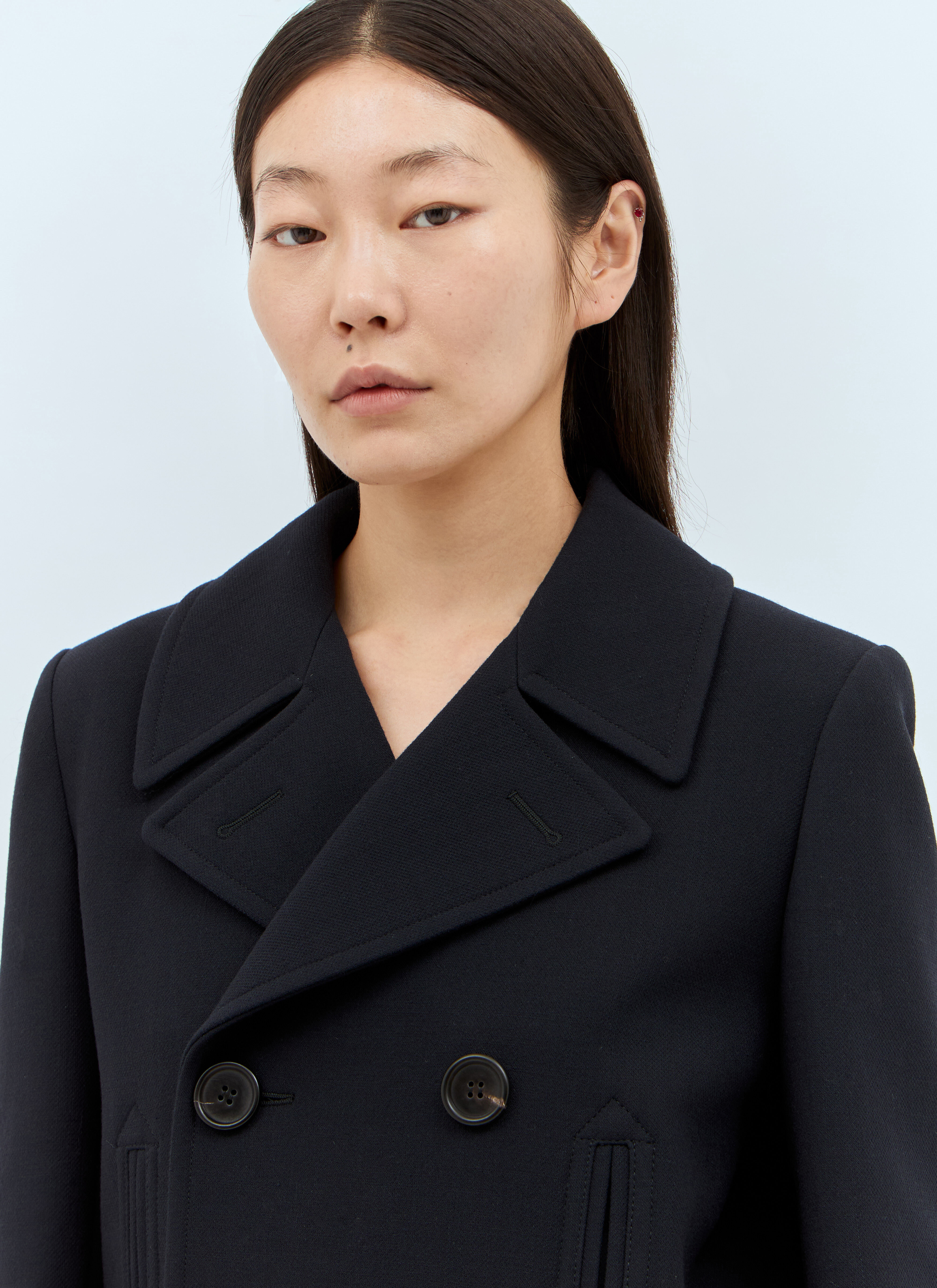 Chloe double breasted wool coat sales