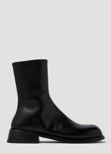 Marsèll Square Toe Boots Black mar0249028