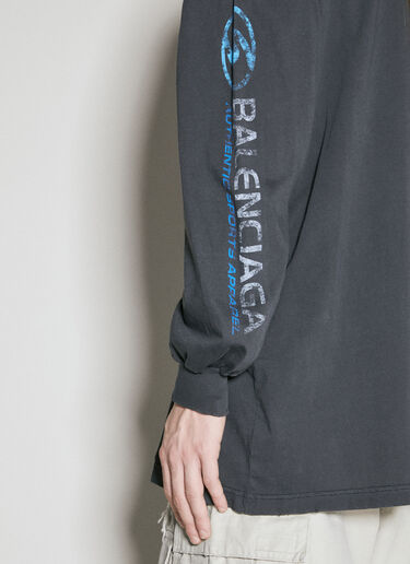 Balenciaga Surfer 长袖 T 恤 灰色 bal0155019