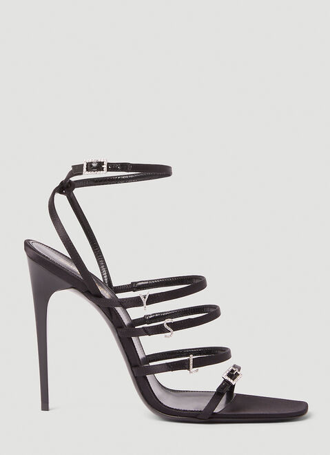 Gianvito Rossi Jerry High Heel Sandals Brown gia0255005