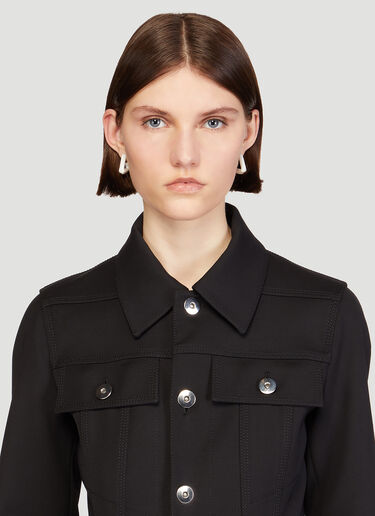Gold-Plated Enamel Triangle Earrings Bottega Veneta Gold-Plated Enamel Triangle Earrings Beige bov0245084