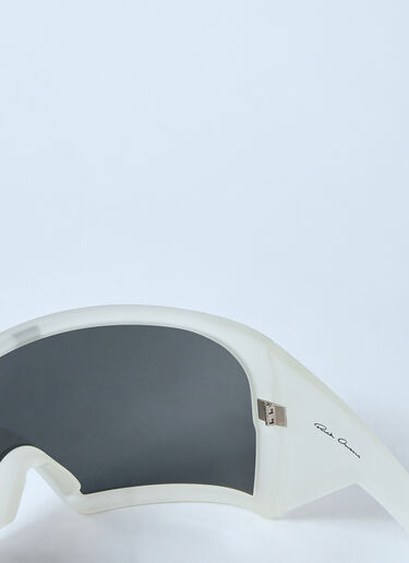 Rick Owens Kriester Sunglasses White ric0359004