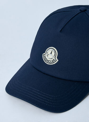 Moncler x Mercedes-Benz by Nigo 로고 모티프 베이스볼 캡 블루 mmn0160005