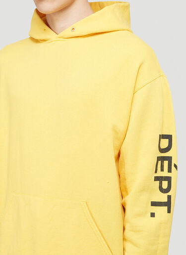Gallery Dept. Reversible Hooded Sweatshirt  Yellow gdp0141012
