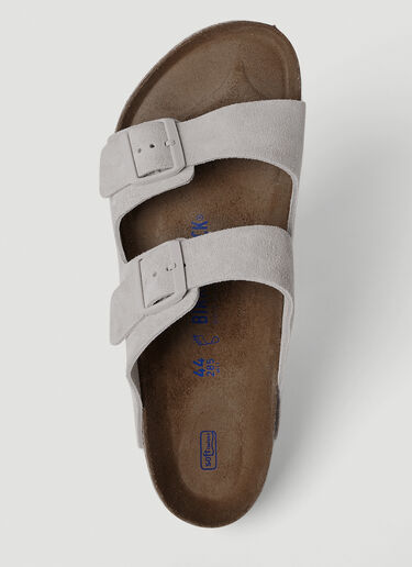 Birkenstock 애리조나 스웨이드 샌들 베이지 brk0352005