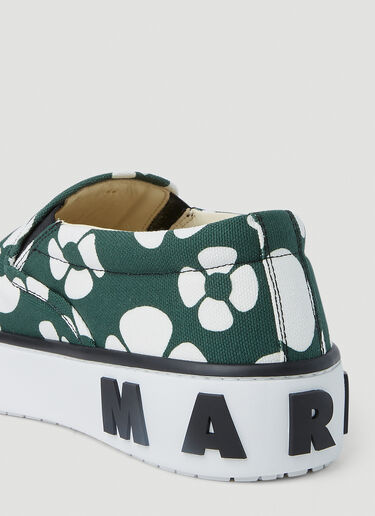 Marni x Carhartt Paw Sneakers Green mca0150001