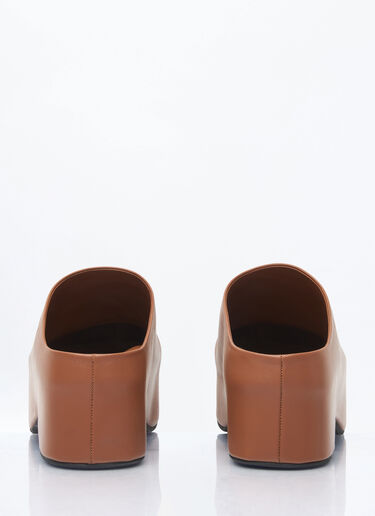 Marni Chunky Sabot Clogs Brown mni0259019