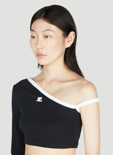 Courrèges Asymmetric Top Black cou0252021