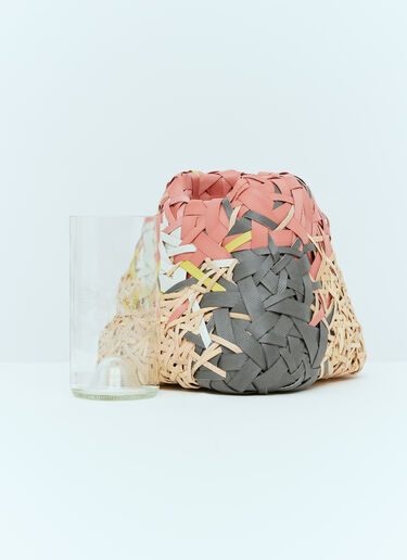Woven Ecology Vase Space Available Woven Ecology Vase Pink spa0354002