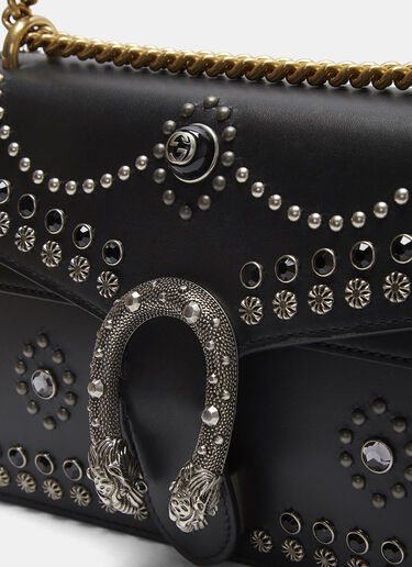 Gucci Dionysus Studded Shoulder Bag BLACK guc0229090