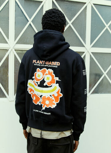Upcycled Plant-Based Hooded Sweatshirt Space Available Upcycled Plant-Based Hooded Sweatshirt Black spa0354009