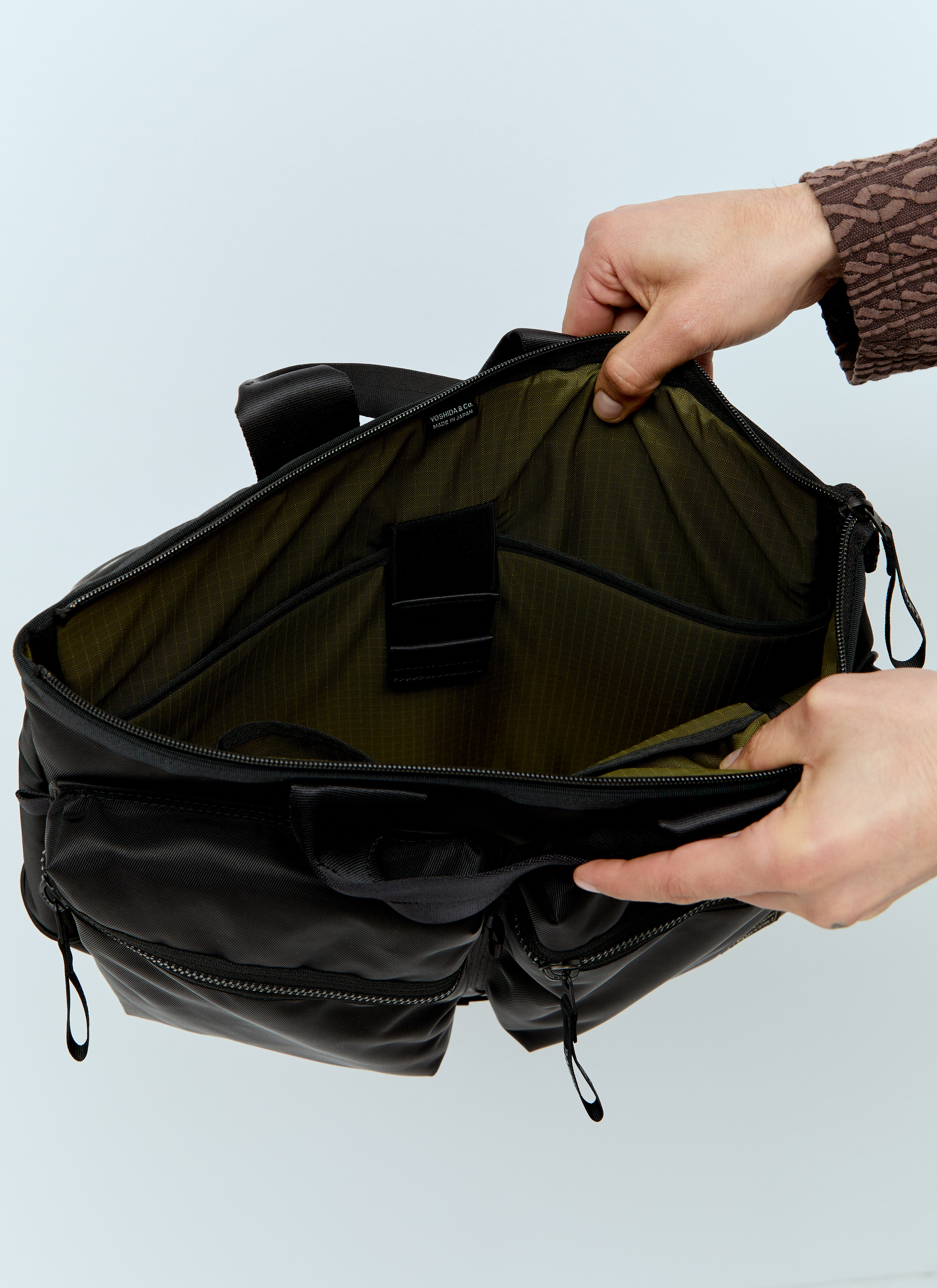 Porter-Yoshida & Co Men's' Twings 2Way Helmet Bag in Black | LN-CC®