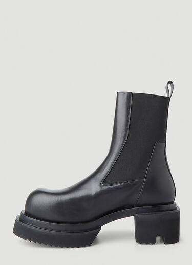 Rick Owens Platform Chelsea Boots Black ric0150034