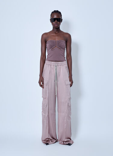 LN-CC® - Rick Owens: Cargobelas Pants - Pink Rick Owens Cargobelas Pants Pink ric0265023