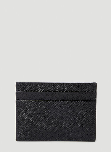 Dolce & Gabbana St Dauphine 徽标铭牌卡夹 黑色 dol0151014