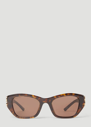 Balenciaga Dynasty Sunglasses Silver bcs0353004