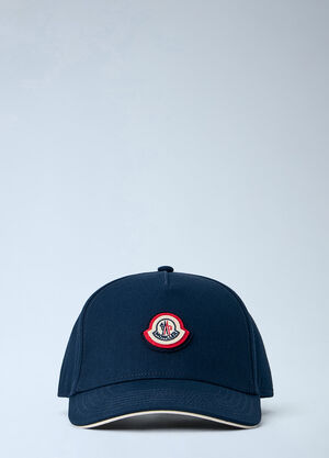 Moncler Embroidered Logo Baseball Cap Blue mon0166037