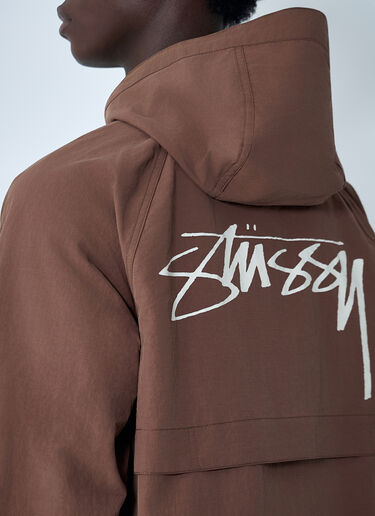 Nylon Beach Shell Jacket Stüssy Nylon Beach Shell Jacket Brown sts0162002