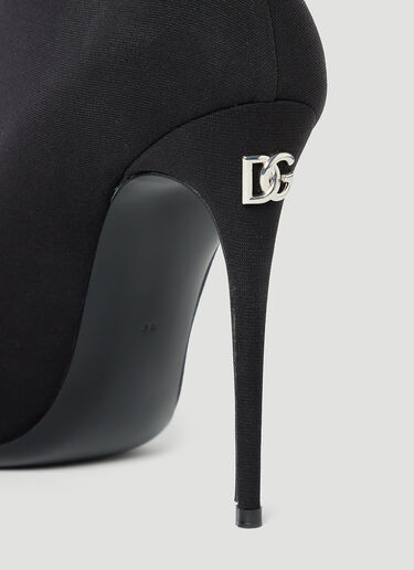 Dolce & Gabbana 킴 앵클부츠 블랙 dol0252018